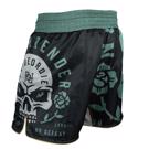 Pride Or Die no surrender MMA Shorts - Black